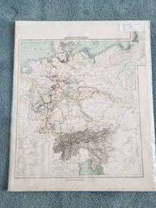 lot 148 image: Maps of Brazil &  1862 Map of Germany