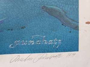 lot 142 image: Don Ivan Punchatz Signed and Numbered Animal Poster, 1400