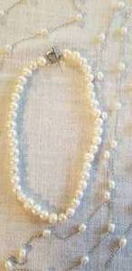 lot 22 image: Baroque White Pearl Necklaces  Collection of 4