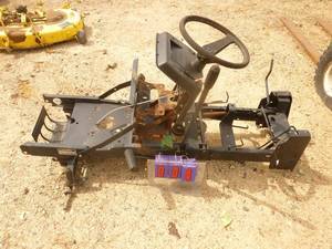 lot 4 image: John Deere 160 tractor frame for parts. As shown.