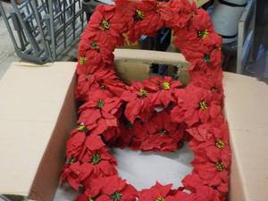 2 - 24 Xmas Wreaths...