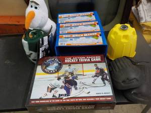 Hockey Trivia Game, Wild Throw, Sno...