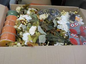 2 Boxes of Fall Dcor...