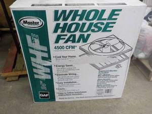 Mater Flow Whole House Fan - 4500 C...