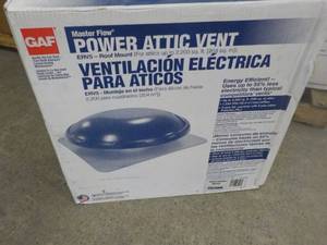 Master Flow Power Attic Vent- attic...