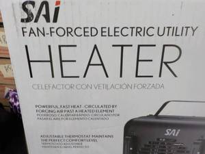 SAI Fan Forced Electric Utility Hea...