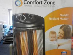 Comfort Zone Quartz Radiant Heater...