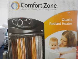 Comfort Zone Quartz Radiant Heater...
