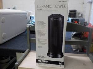 Ceramic Tower Heater 1500 watts for...