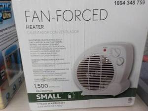 Fan Forced Heater 1500 watts for sm...