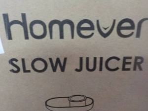 Homever Slow Juicer model AMR520...