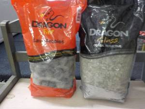 1 -10 lb. bag Dragon Fire Lava Pebb...