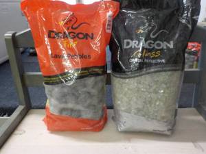 1 -10 lb. bag Dragon Fire Lava Pebb...