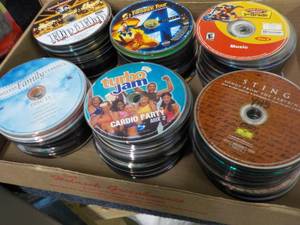 300 or more CDs, DVDs, Games and Au...