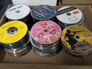 300 or more CDs, DVDs, Games and Au...