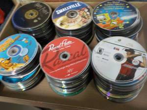 300 or more CDs, DVDs, Games and Au...