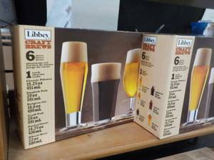 Set of 2 New 6 piece Libby Beverage...