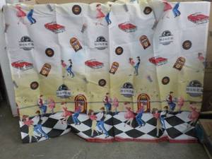 Back to 50s Shower Curtain...