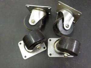 Set of 4 Casters- each has 500 lb. ...