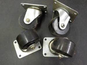 Set of 4 Casters- each has 500 lb. ...