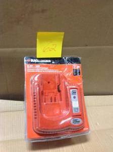 lot 62 image: BLACKDECKER 9.6-Volt to 18-Volt Ni-Cad Battery Charger