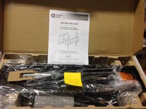 lot 66 image: Commercial Electric Full Motion TV Wall Mount for 26 in. - 90 in. TVs in good condition