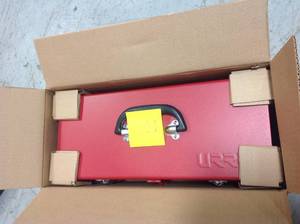 lot 78 image: URREA Heavy Duty Metal Tool Box - 17 in. X 7 12 in. X 7 in. not used