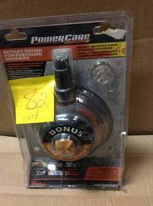 lot 82 image: Power Care Rotary Brush For Pressure Washers  USED