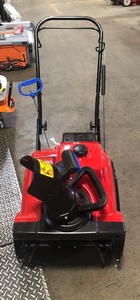 lot 104 image: Toro Power Clear 518 ZE 18 in. Single-Stage Gas Snow Blower, in good condition.