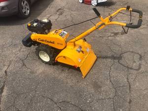 lot 111 image: Cub Cadet Garden Tiller Model 21AB45M8756 used in working conditions