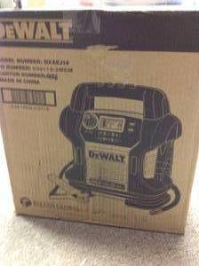 DEWALT 1400 Peak Amp Jump Starter with Digital Compressor in good condition