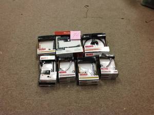 Assorted Bathroom Accesories&nbsp RING, ROBE HOOK ETC not used