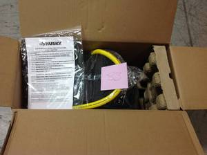 Husky 38 in. x 50 ft. Hybrid Retractable Hose Reel in good condition