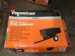 Power Care 10 cu. ft. Dump Cart not used