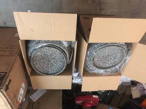 Lot whit 2 Home Decorators Collection Animal 18 in. W Grey Laundry Hamper not used