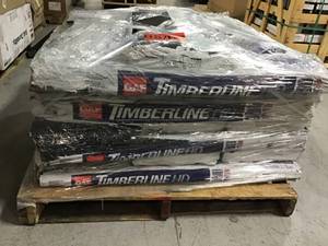 lot 2 image: PALLET OF 22 CASES OF Timberline HD Hickory Lifetime Architectural Shingles (33.3 sq. ft. per Bundle