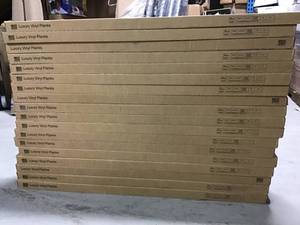 lot 13 image: PALLET WITH 18CS OF HOME DECORS COLLECTION Natural Oak Grey 6 in. x 48 in. Luxury vinyl plank flooring (19.39 sq. ft.  case)