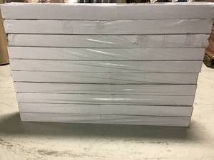 lot 14 image: PALLET WITH 10CS OF HOME DECORS COLLECTION Hand Scraped Walnut Plateau 8 mm Thick x 5-916 in. Wide x 47-34 in. Length Laminate Flooring (18.45 sq. ft.  case)