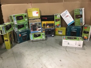 lot 54 image: PALLET OF ASSORTED MAILBOXES DIFFERENT SIZES, OVERSTOCK AND CUSTOMER RETURNS