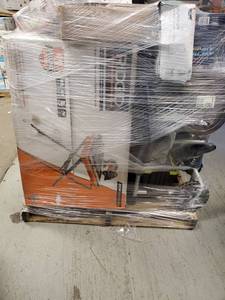 lot 45 image: PALLET WITH OUTDOOR ASSORTED TOOLS