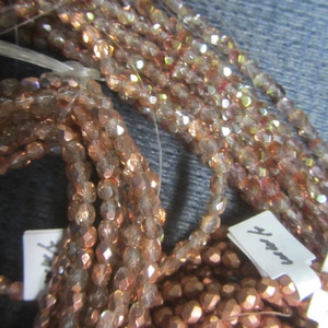 Czech Glass - 4mm Glass Beads