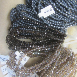 Czech Glass - 3mm Glass Beads