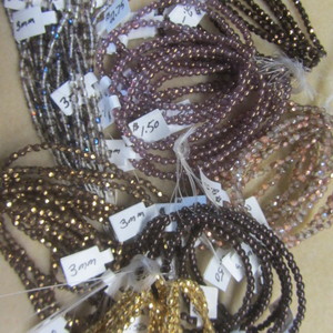 Czech Glass - 3mm Glass Beads