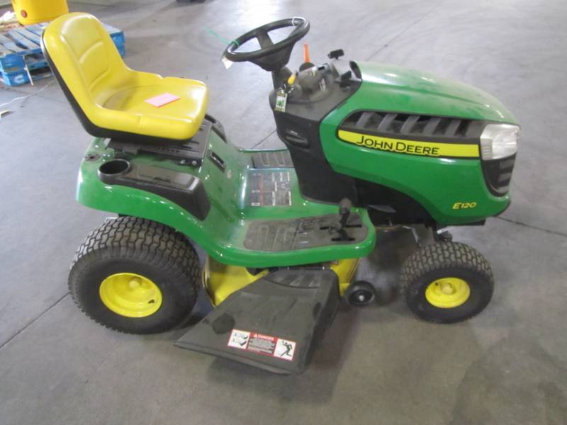 John deere best sale lawn mower e120