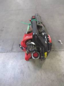 lot 803 image: CRAFTSMAN 27-cc 2-cycle 205-MPH 450-CFM Medium-duty Handheld Gas Leaf Blower CMXGAAMR27BL