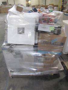 lot 309 image: WHOLESALE MIXED PALLET OF HOUSEWARES AND SHOP EQUIPMENT