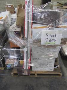 lot 310 image: WHOLESALE MIXED PALLET OF MISCELLANEOUS LIGHTING, AND CEILING FANS