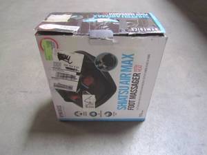 lot 854 image: HOMEDICS Shiatsu Air Max Foot Massager with Heat FMS-307HJ