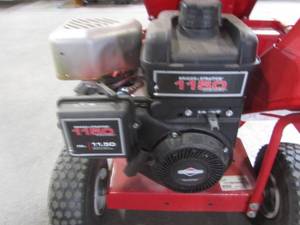 lot 7 image: Troy-Bilt 3 in. 250 cc 2-in-1 Upright Gas Powered Chipper Shredder CS 4325