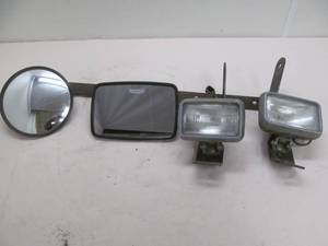 mirror, driving lights